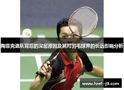 陶菲克退队背后的深层原因及其对羽毛球界的长远影响分析